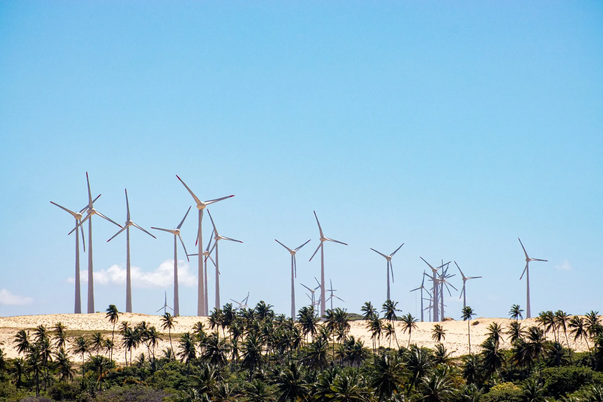 Large windmills