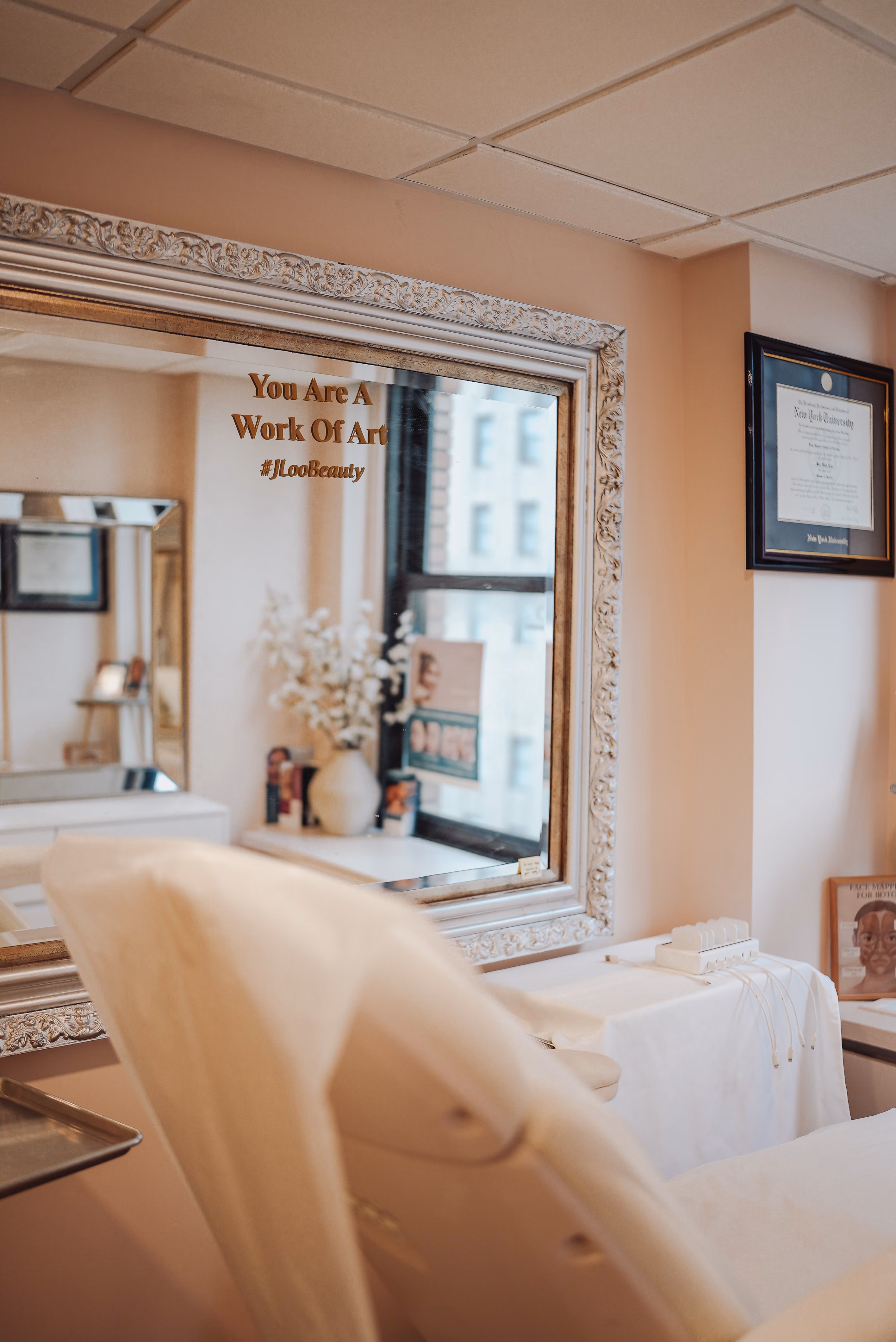 JLoo Beauty Experts studio in Midtown Manhattan
