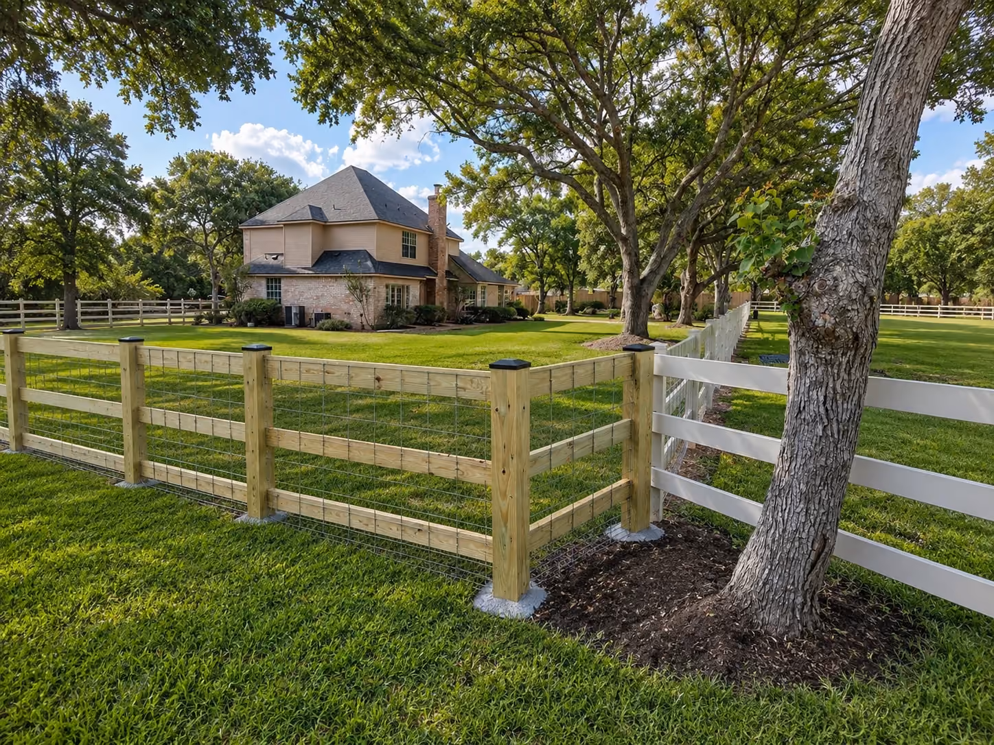 Illustration representing our professional fencing and home protection services