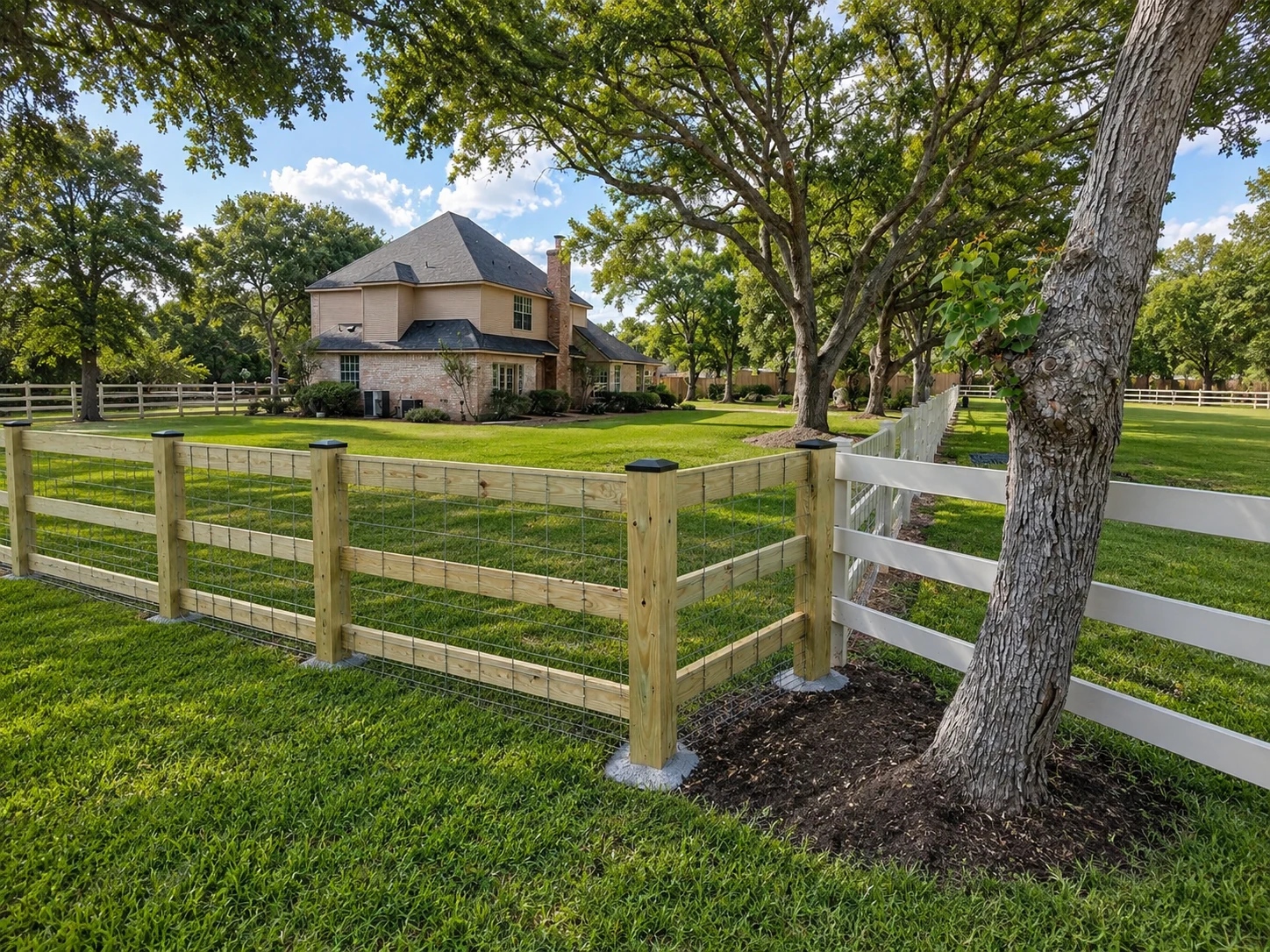 Illustration representing our professional fencing and home protection services