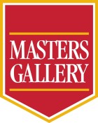 A red shield logo that reads Masters Gallery