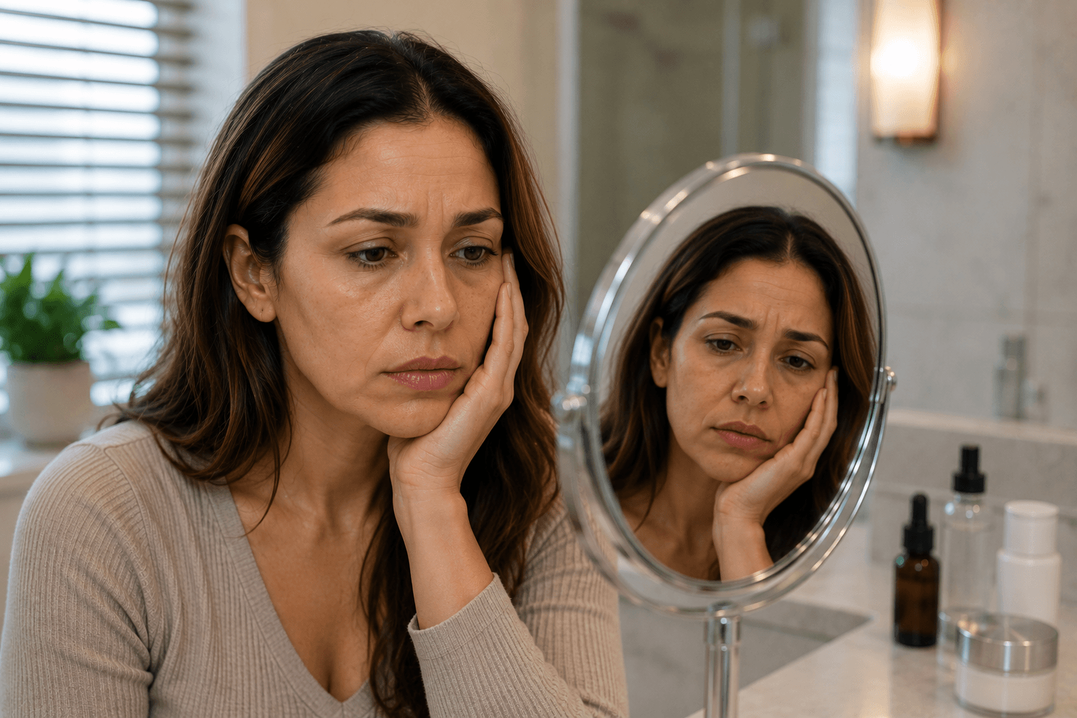Sculptra treatment for facial volume loss and collagen stimulation in Fort Worth, Texas