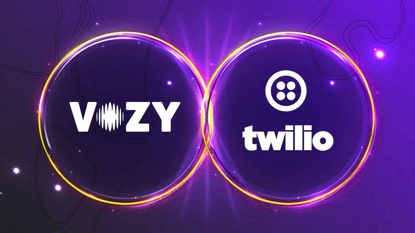 Integración de vozy.ia con Twilio para automatización de comunicaciones empresariales.