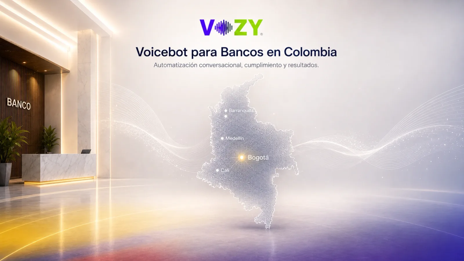 Voicebot para bancos en Colombia: guía y comparativa 2026