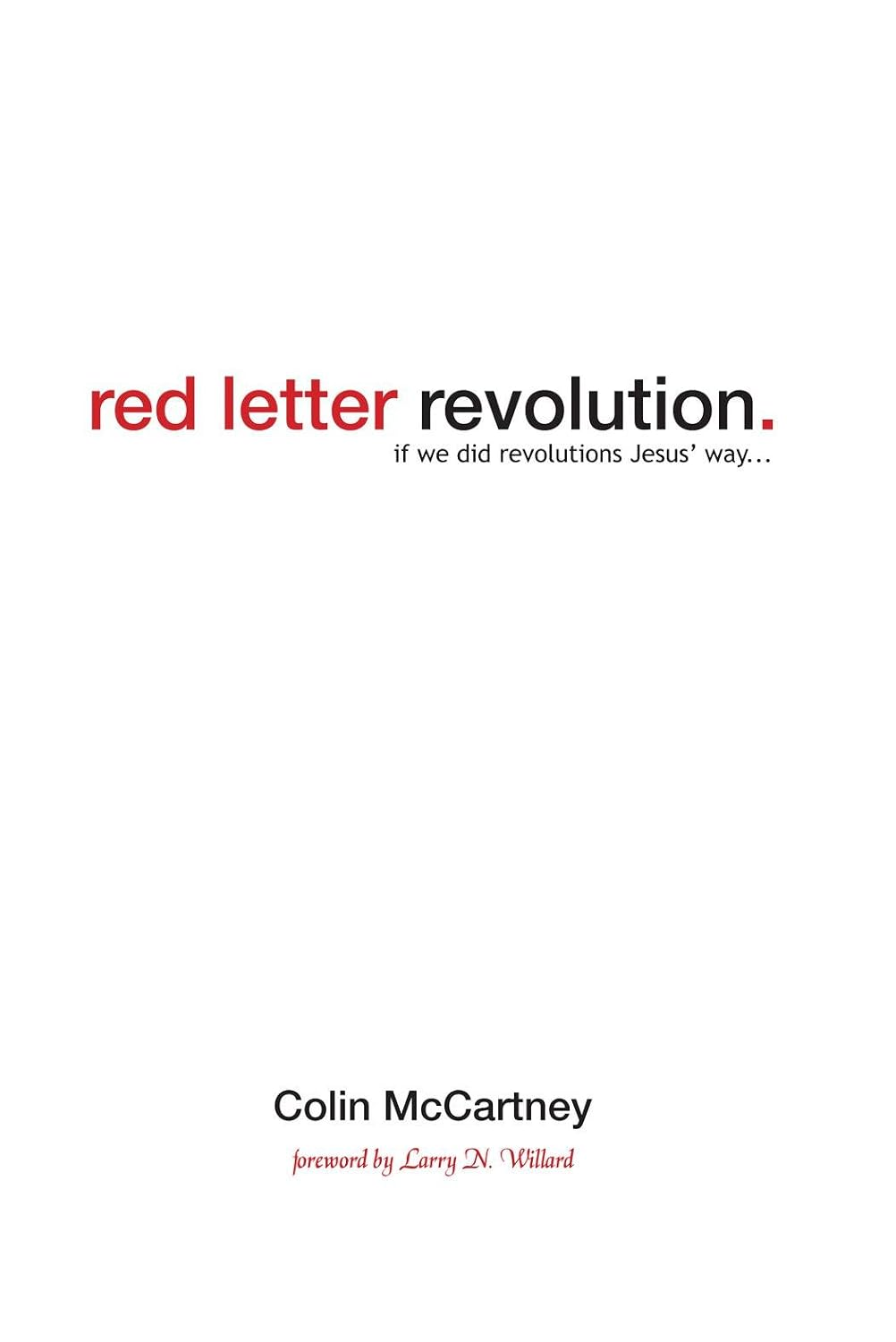 Red Letter Revolution book cover