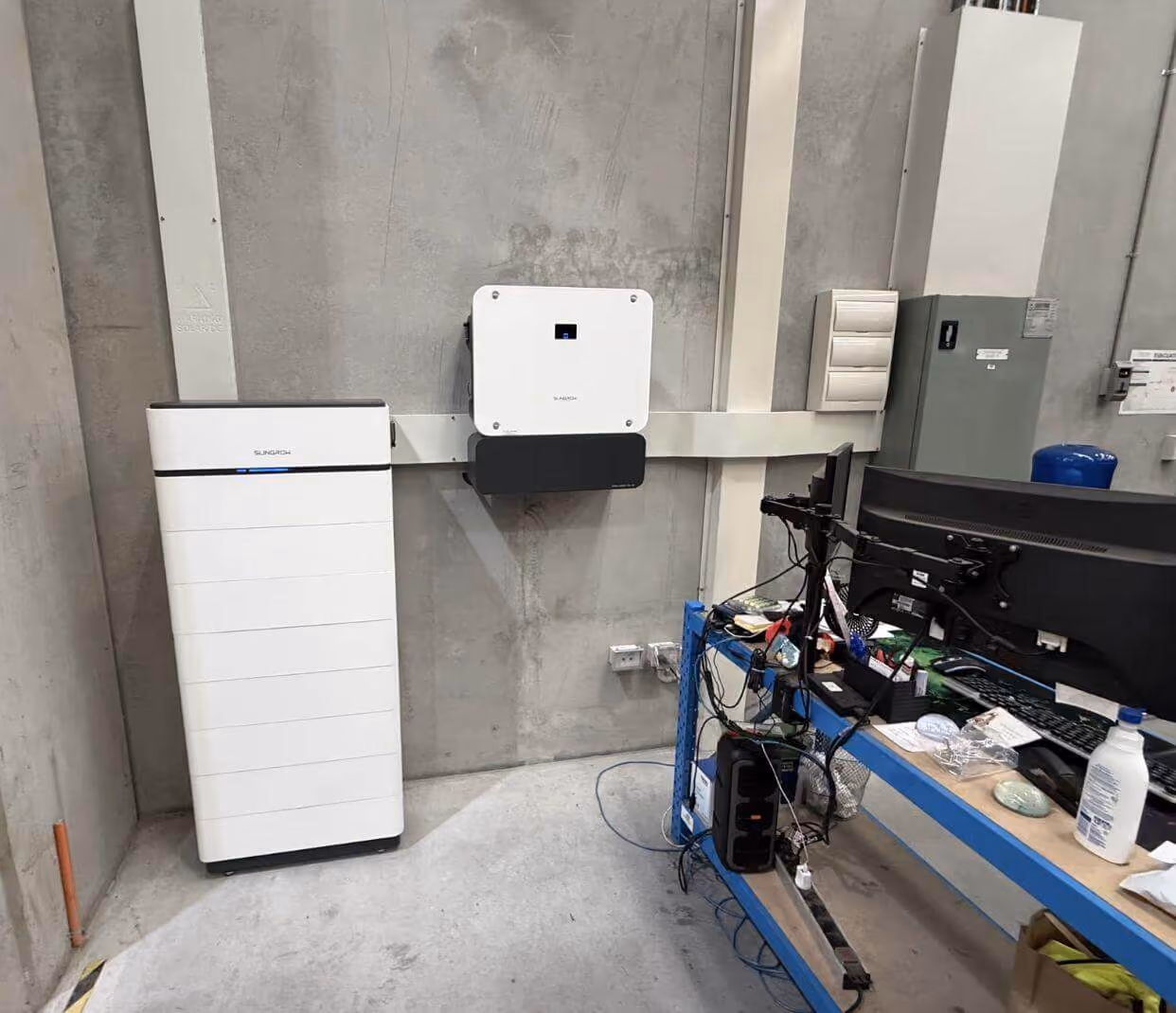 Sungrow battery and inverter