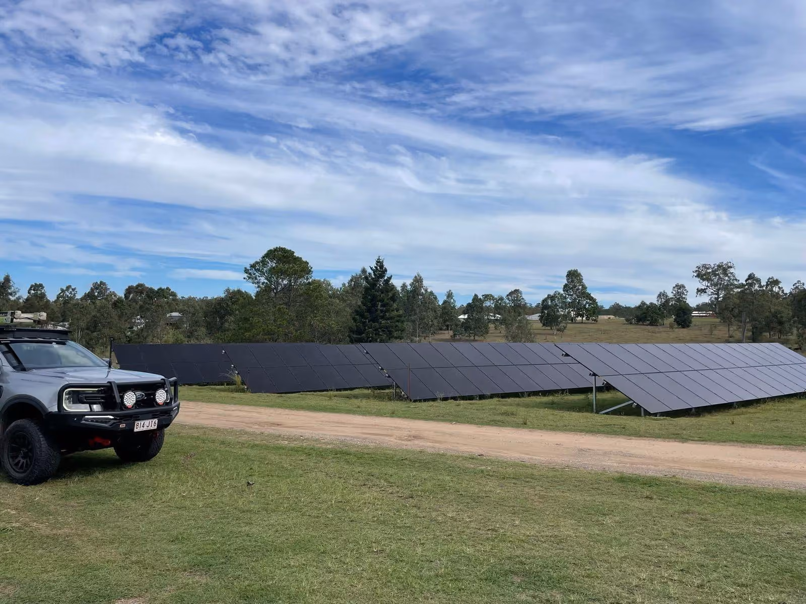 Karalee Ground-Mount Solar & Battery Installation