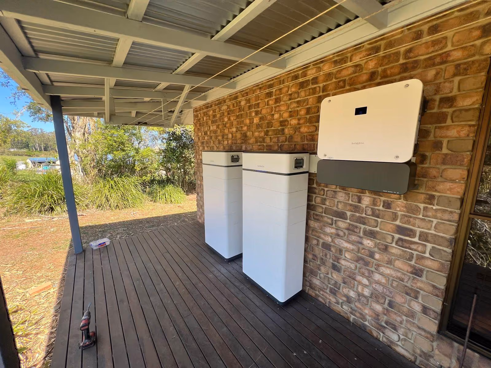 battery storage at Witta residence QLD