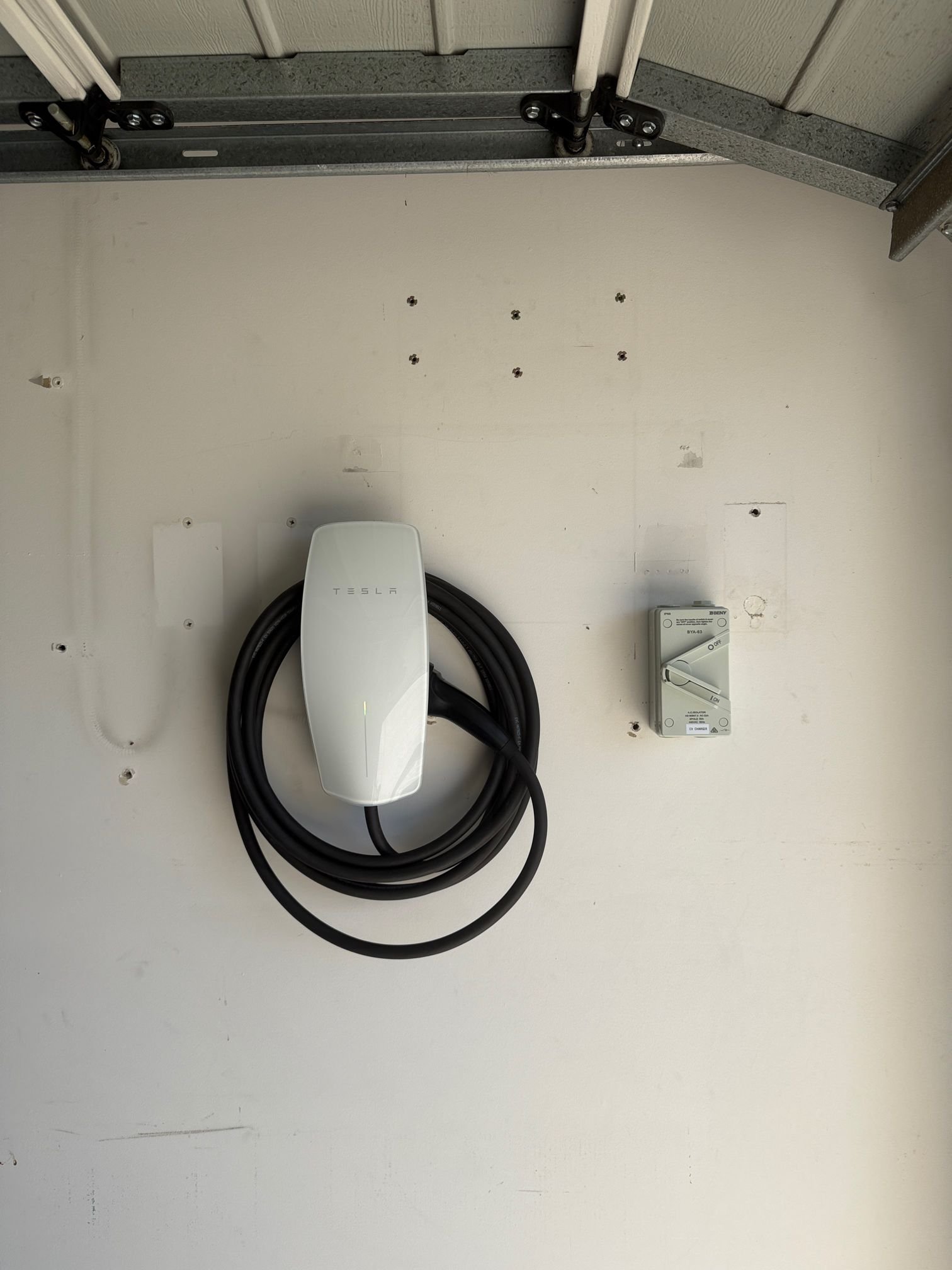 Graceville Tesla Wall Connector Installation