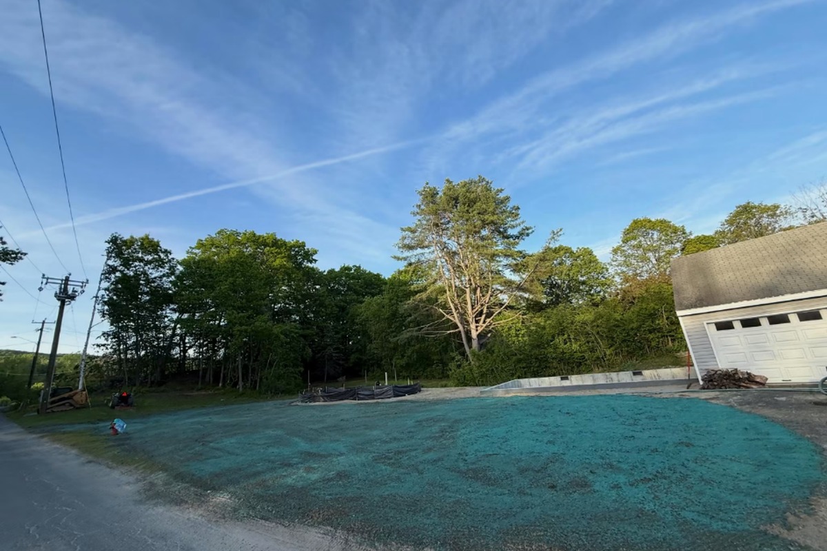 hydroseeding a lawn