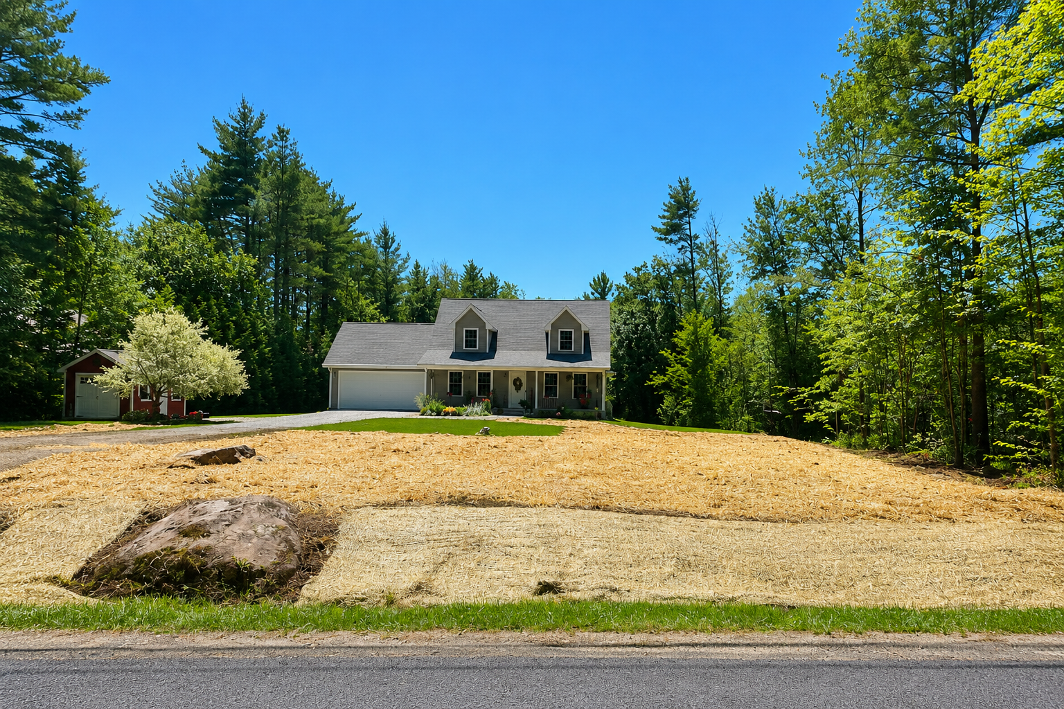 After land clearing