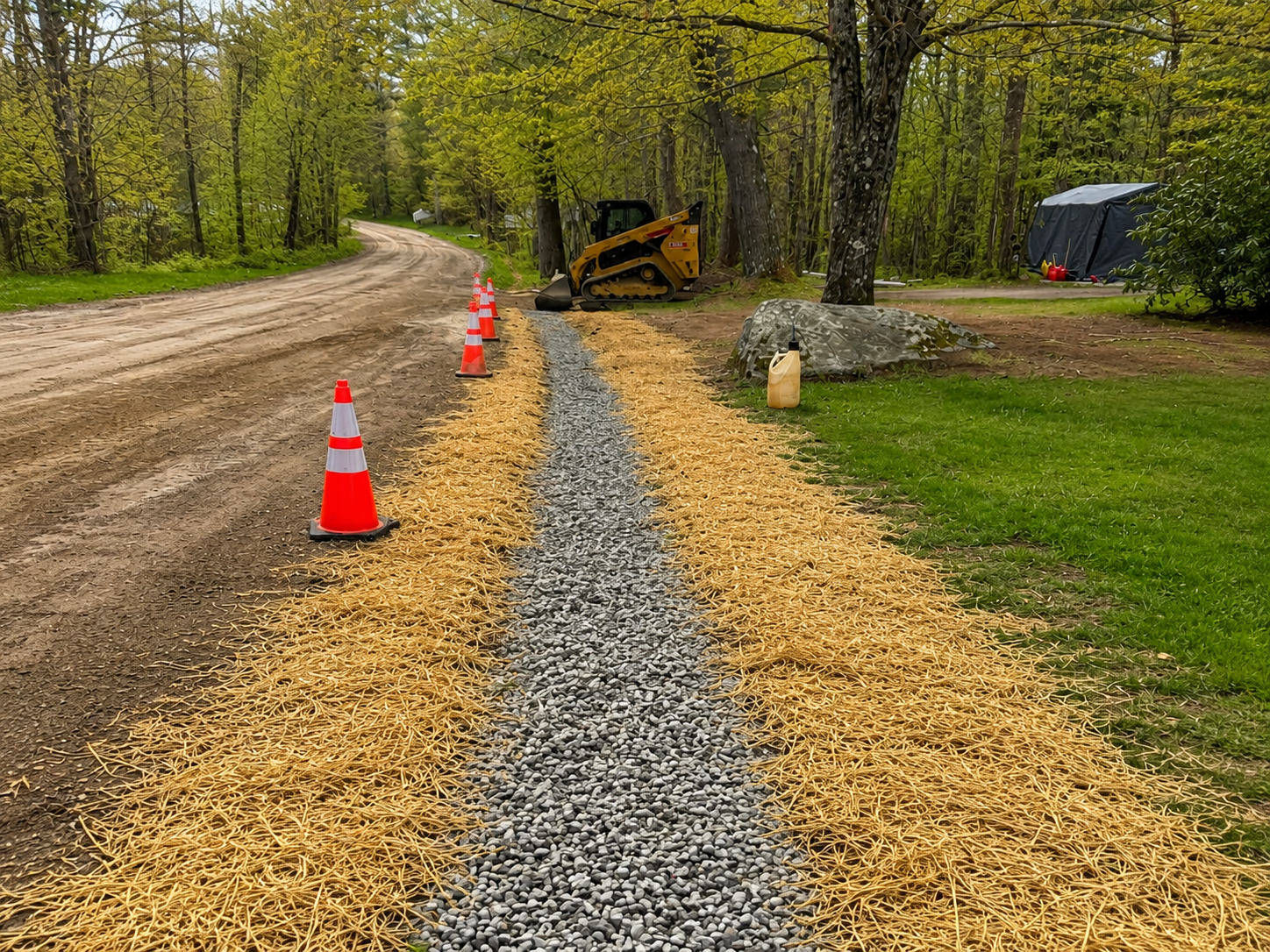 after drainage