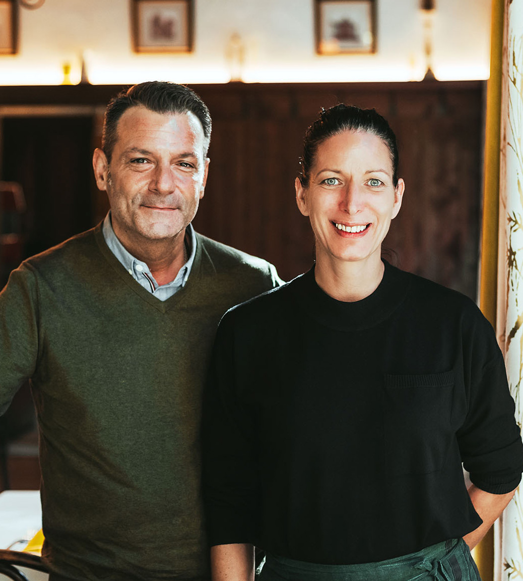 Brigitte & Conrad Blanka, Geschäftsführung von dem Restaurant Der Waldhof