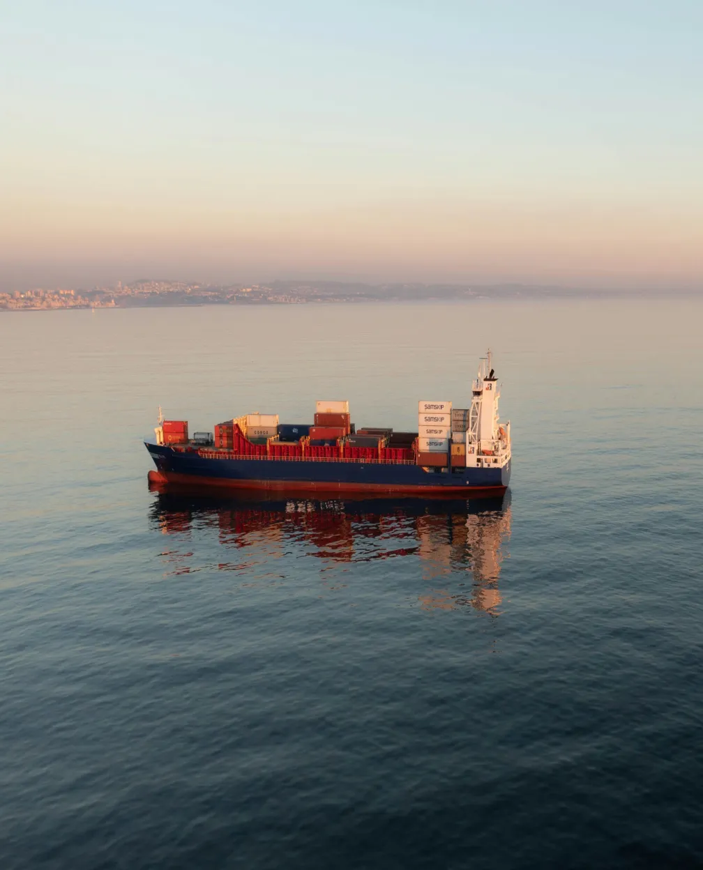 Maritime vessel powered by Ternary