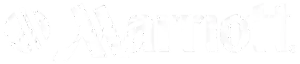 Marriott hotel brand logo in stylized white text on a transparent background.
