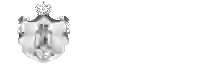 A grayscale emblem featuring a crown, a shield with a cross, and two lions facing each other.