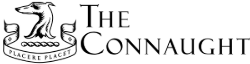 A complex blue molecular structure model on a black background.