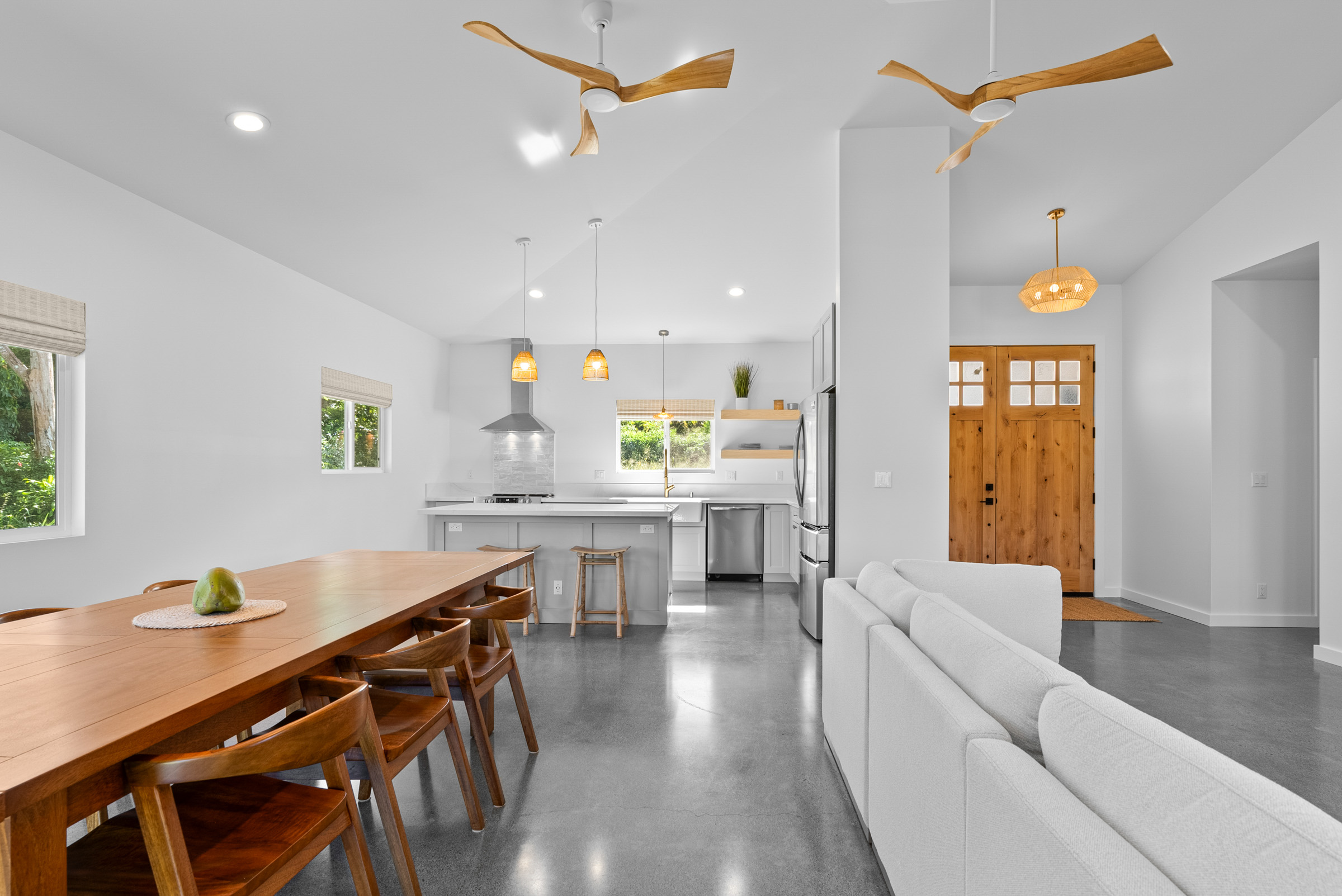 image of completed architectural projects for luxury beachfront villas