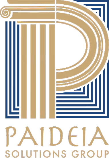paideia logo vertical lockup