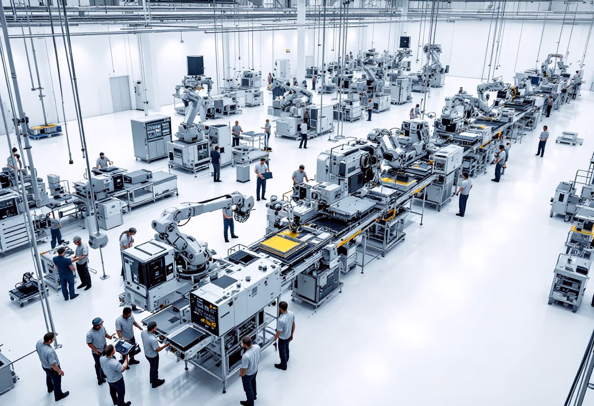 image of manufacturing process (for a space tech)