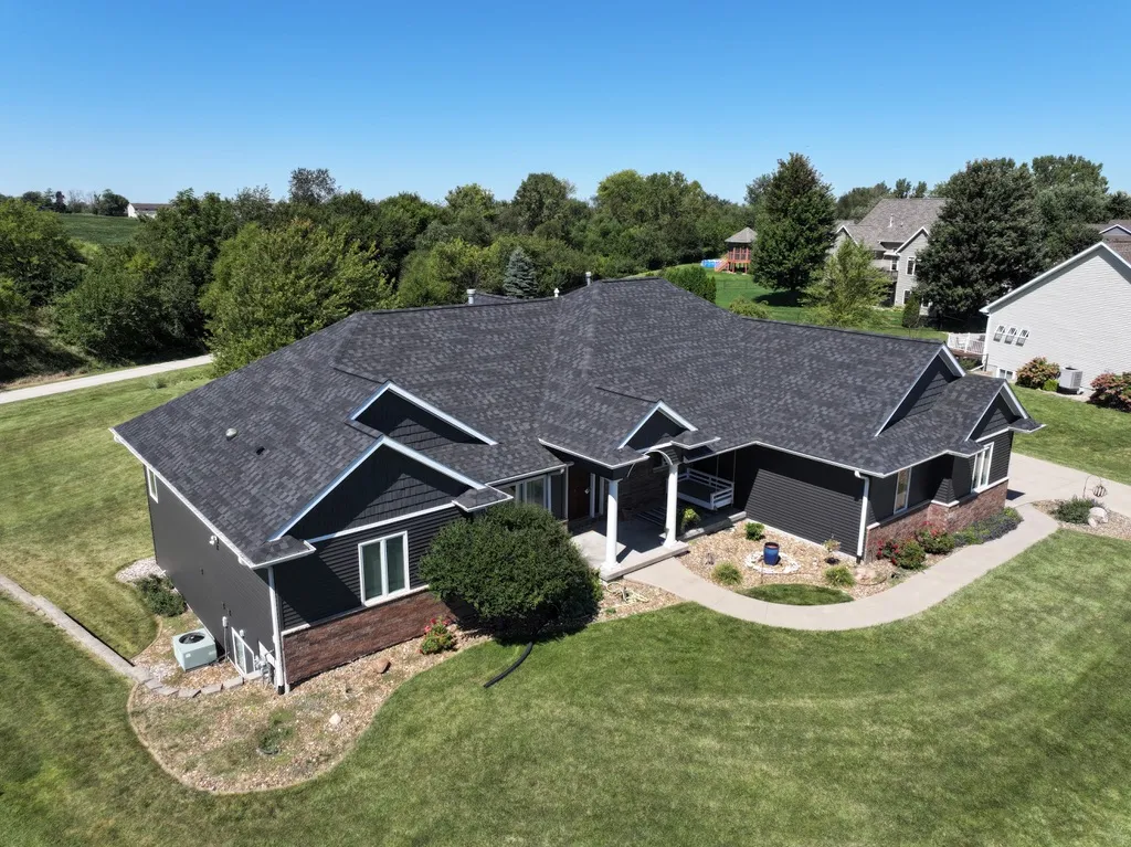 Seamless gutter installation by Impact Exteriors