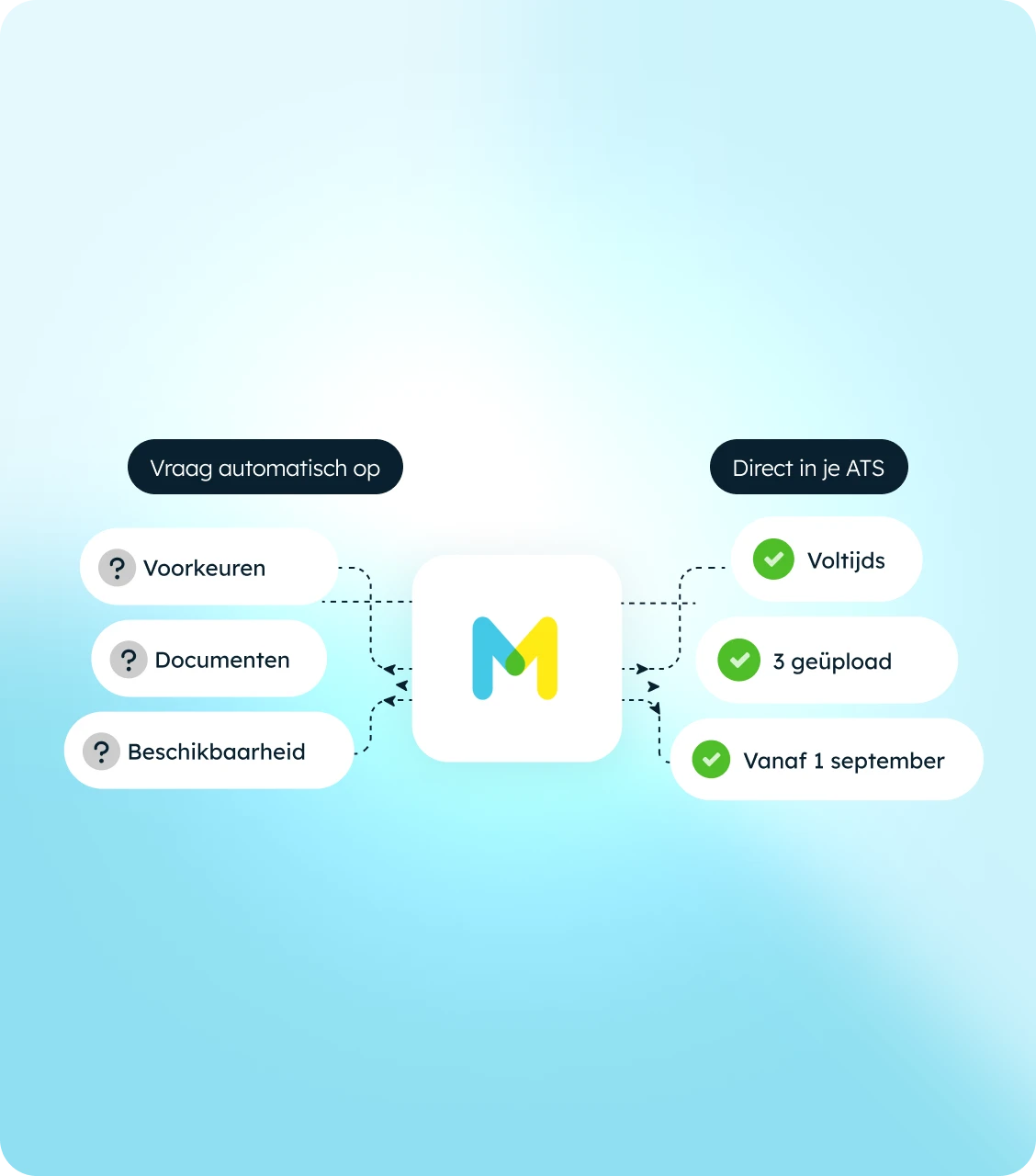 Minggo smart form collecting candidate data