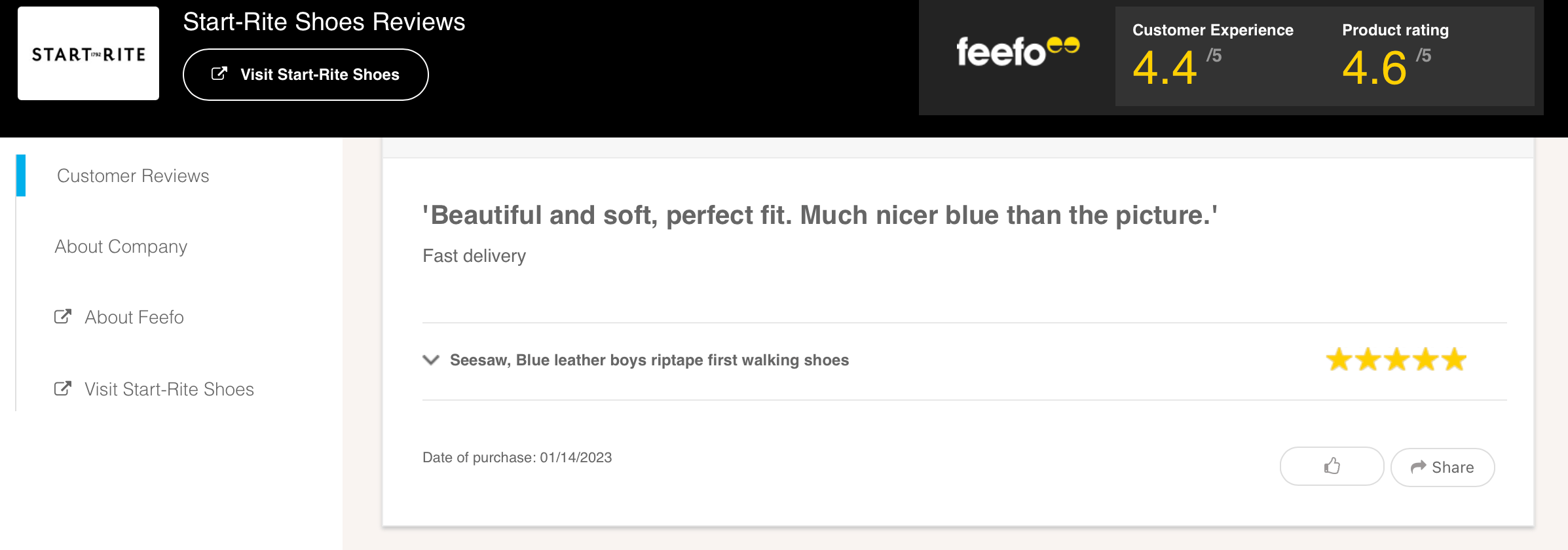 campione-feefo-recensione-ecommerce