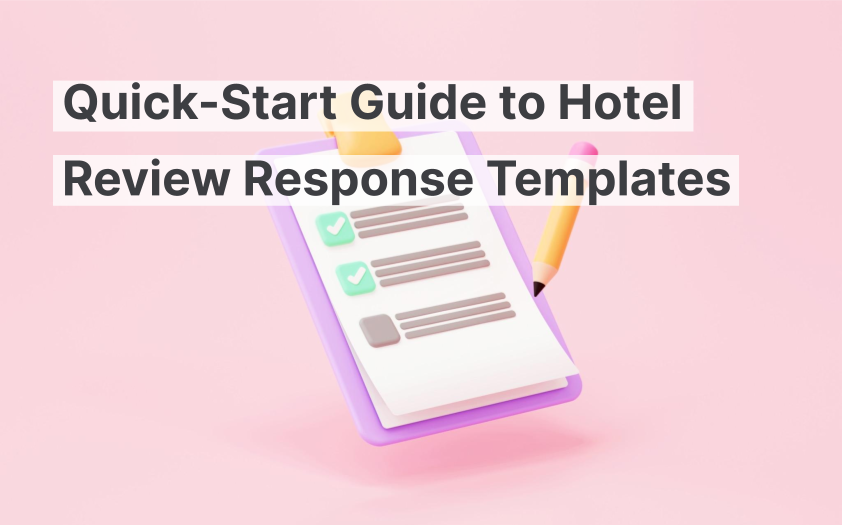 Guida rapida ai modelli di risposta alle recensioni degli hotel