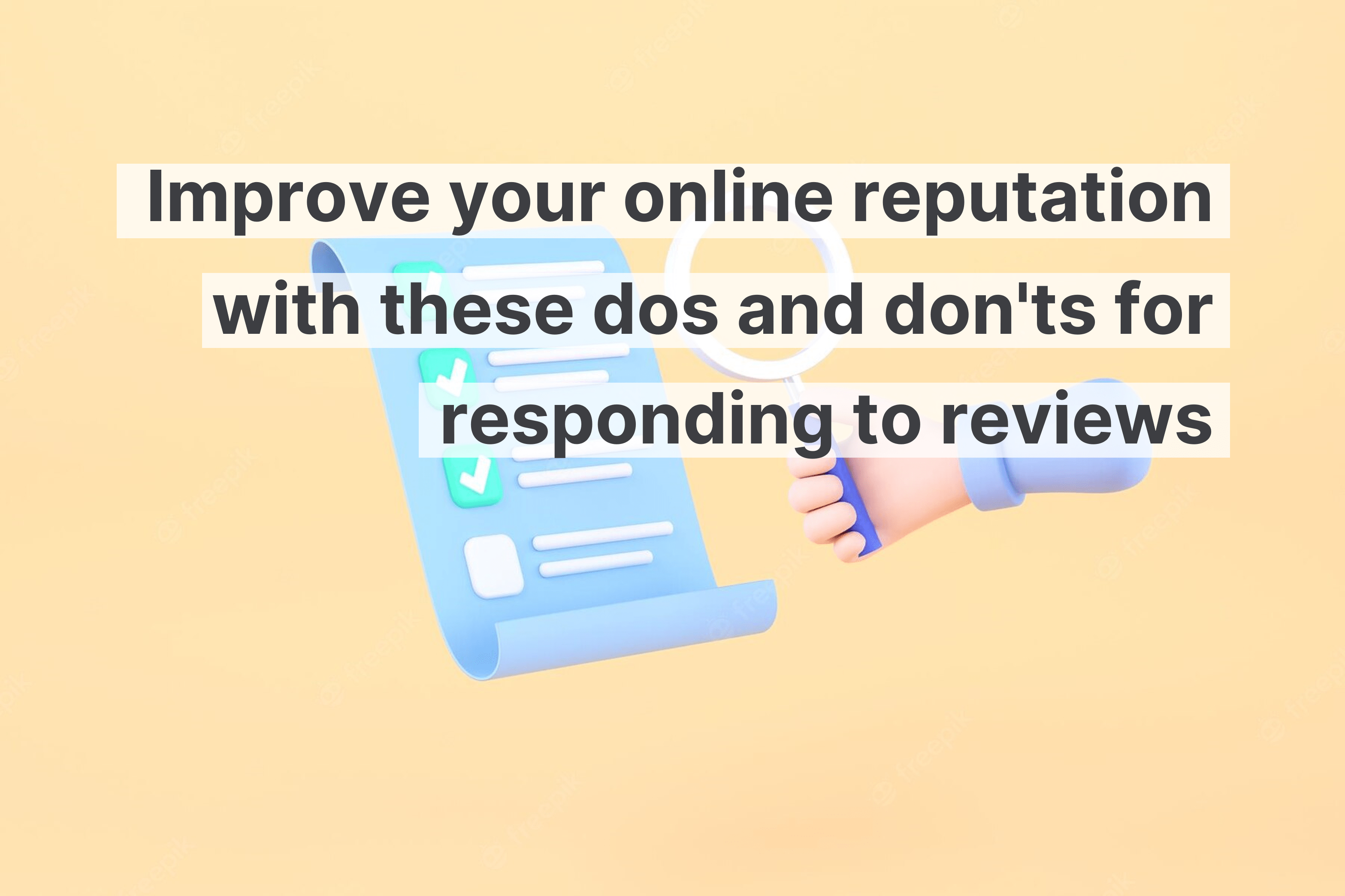 Come rispondere alle recensioni online?
