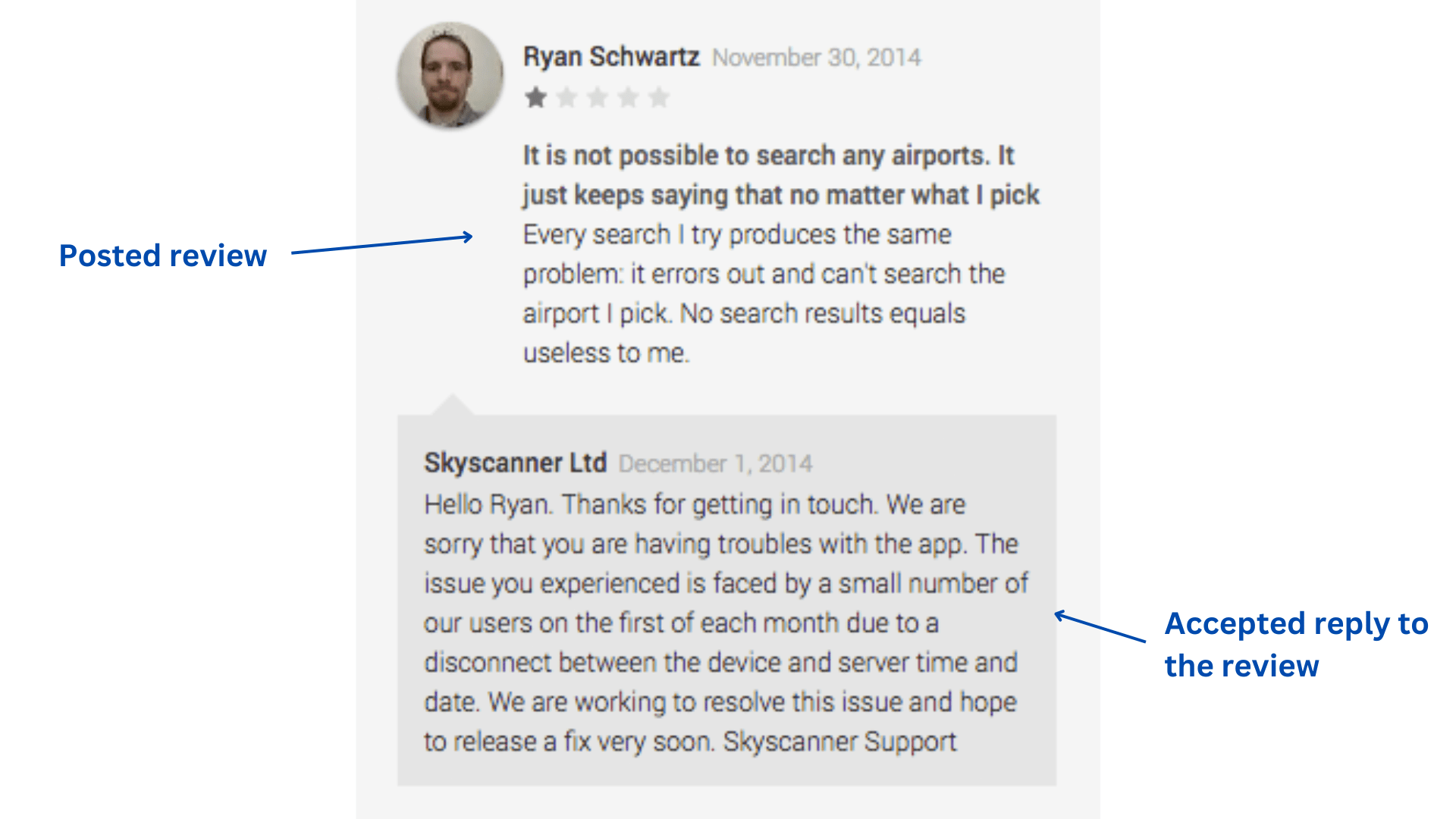 So antworten Sie auf Rezensionen bei Google Play