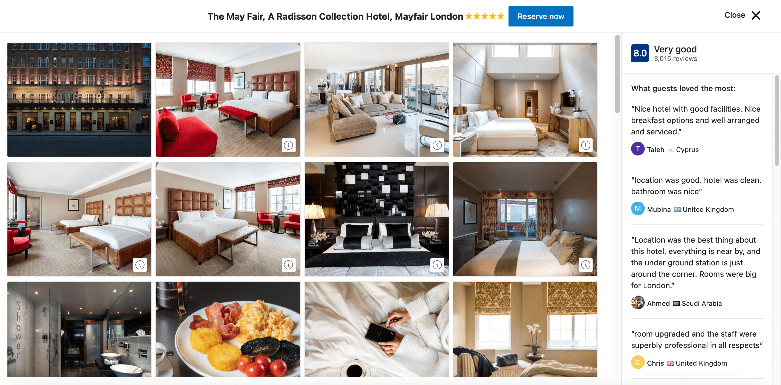 Imágenes de alta calidad - Reserva de hotel en Londres