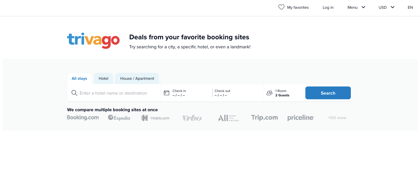 Trivago: el mejor sitio para comparar precios de hoteles