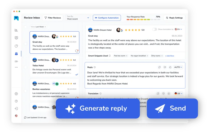 MARA Review Inbox