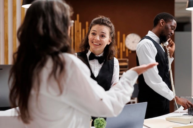 comunicazione con gli ospiti dell'hotel