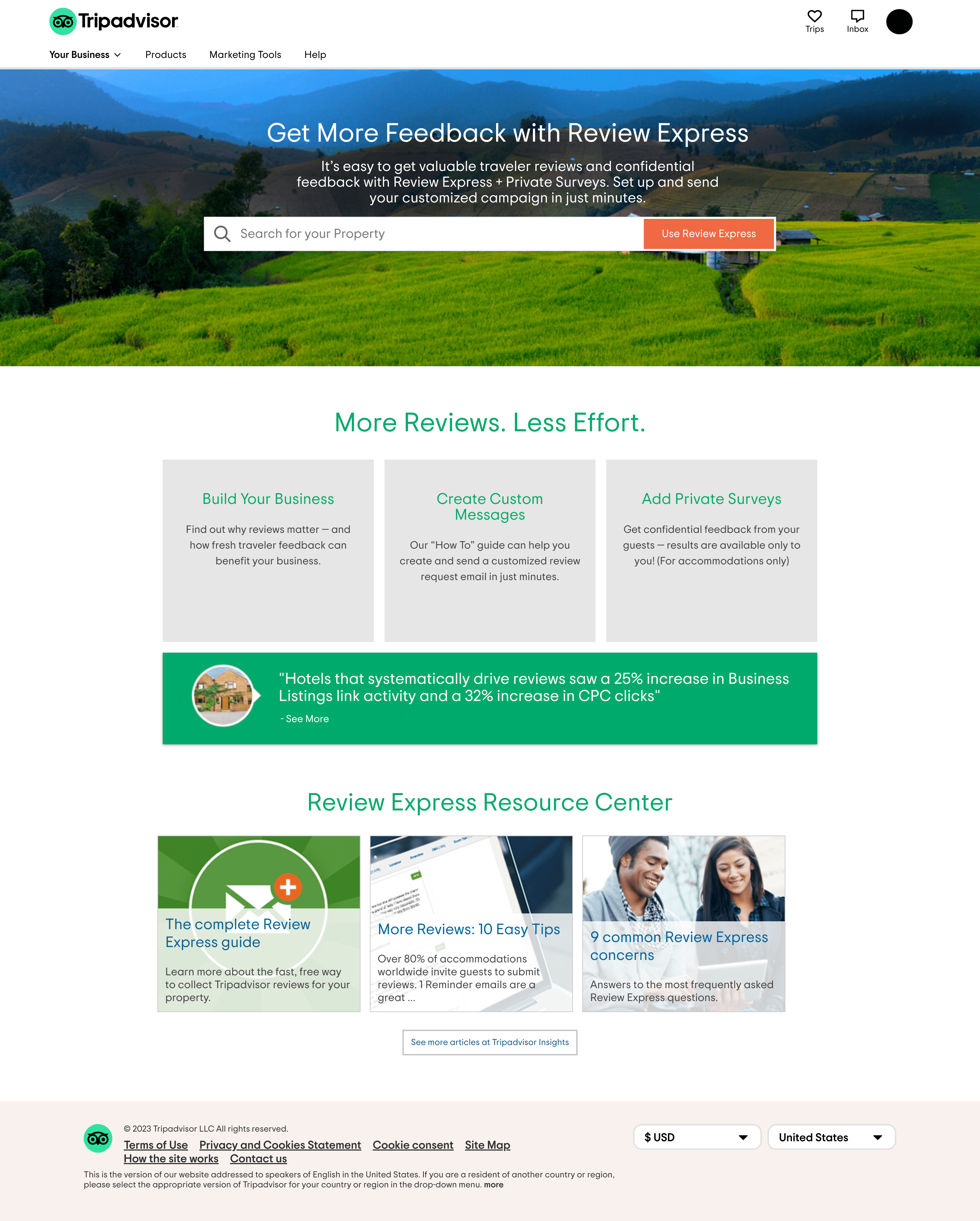 Tripadvisor-Review-Express-Dashboard
