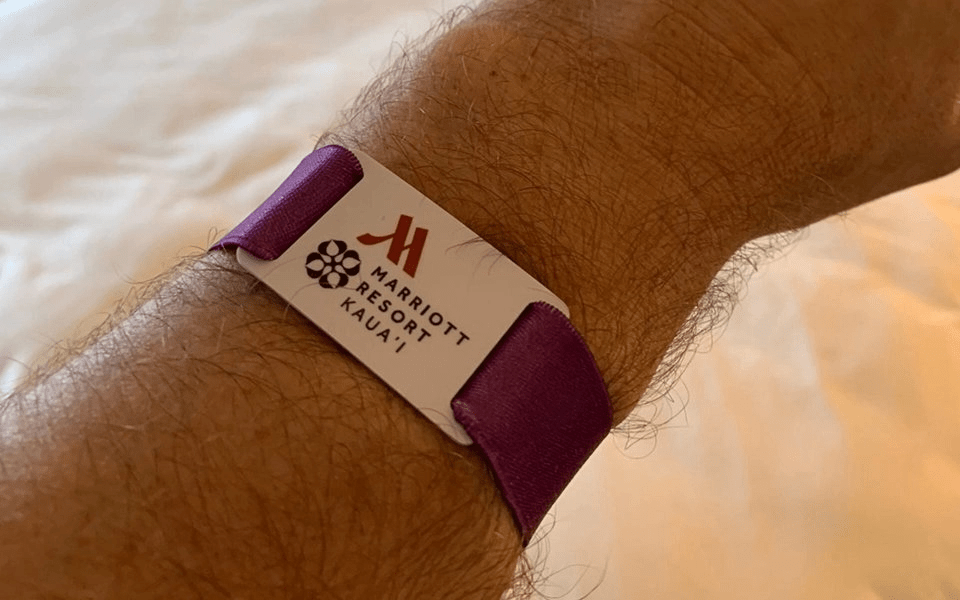 Braccialetto RFID Marriott