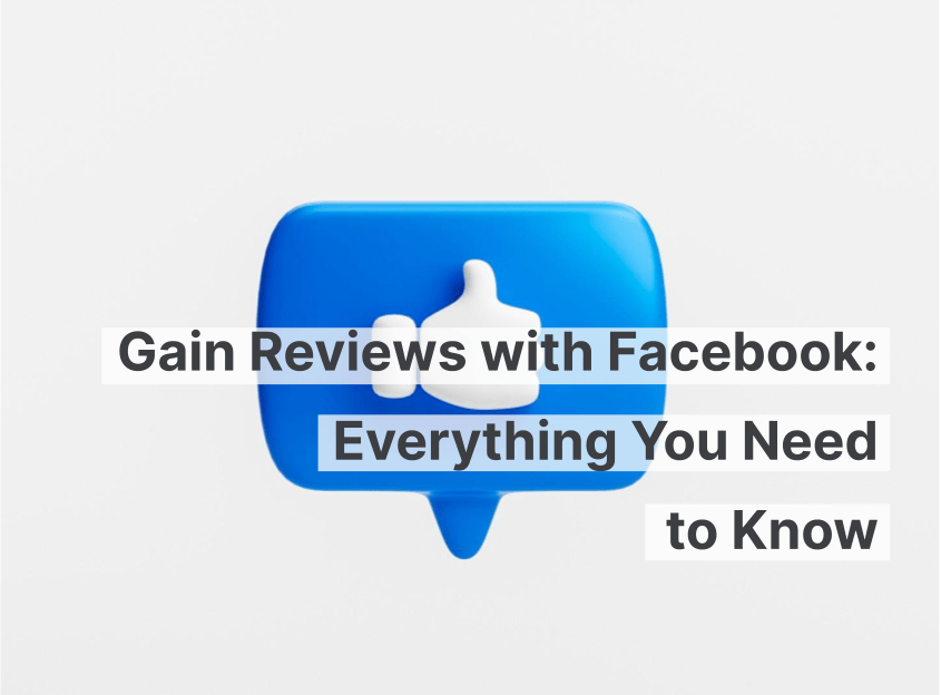 Gane clientes con reseñas de Facebook: todo lo que necesita saber