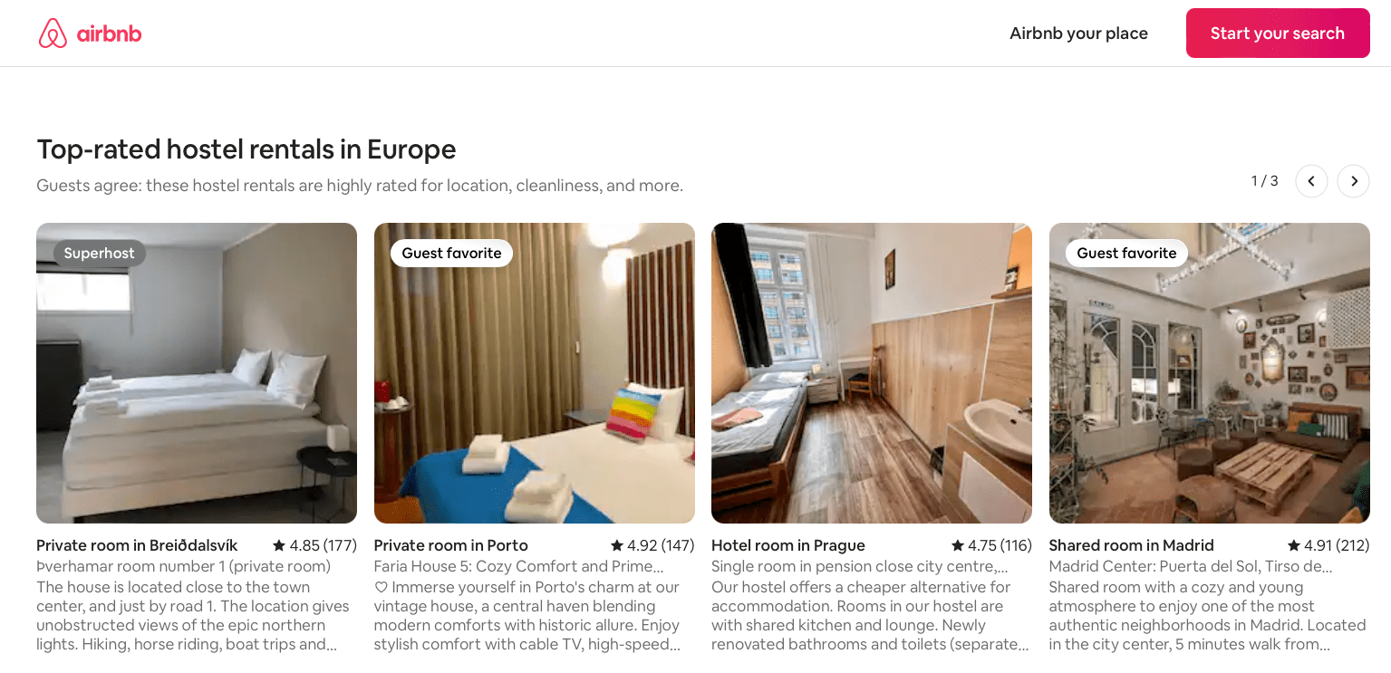 reserva de Airbnb