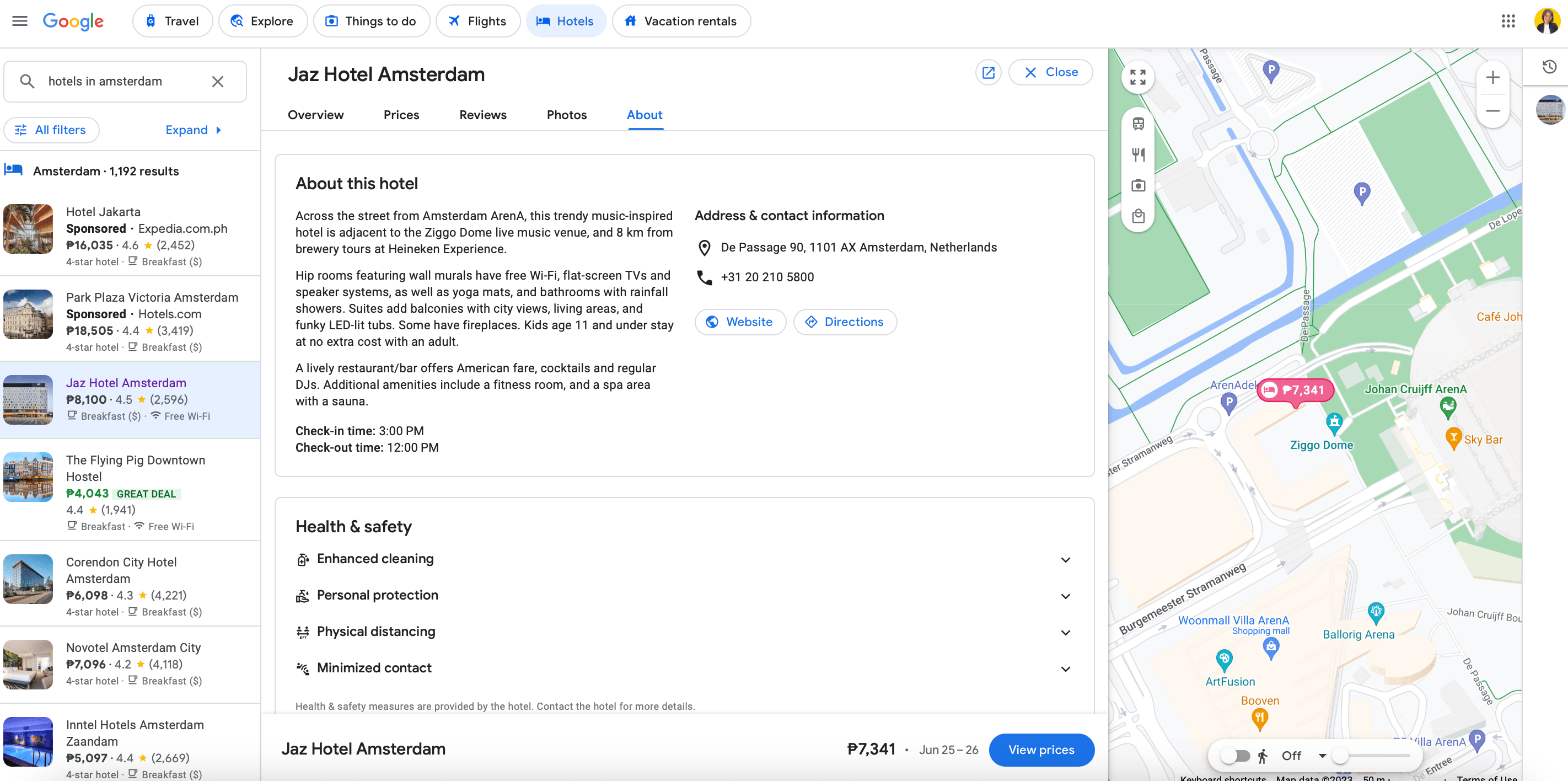 Beispiel eines vollständig optimierten Google My Business-Eintrags