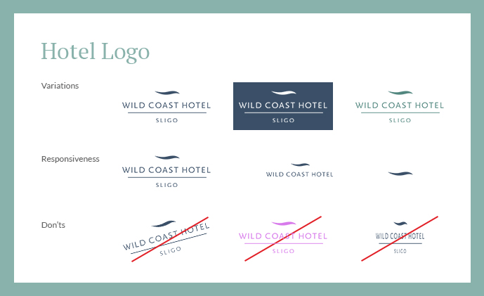 hotel branding visual identity