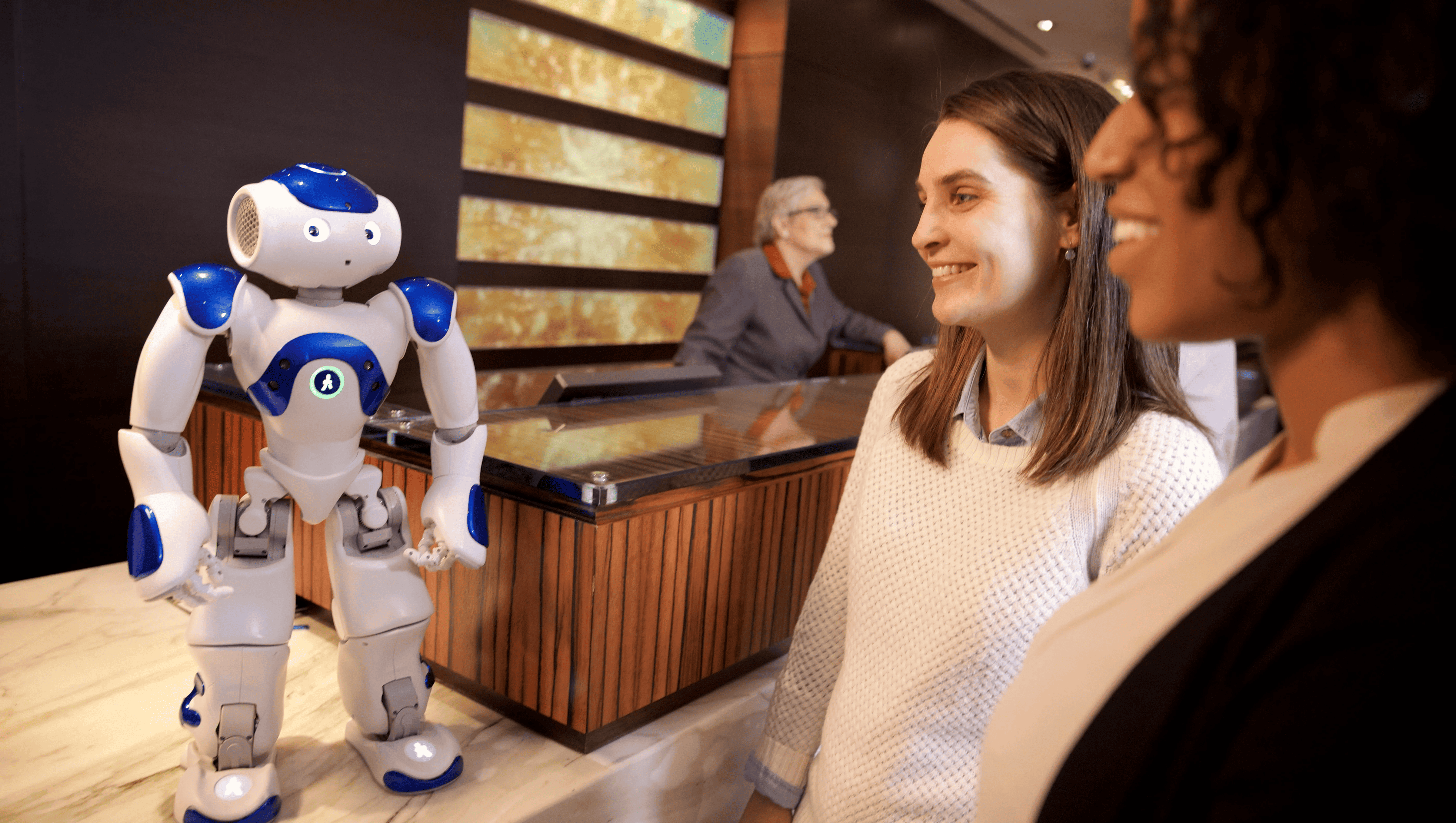 robot del hotel connie