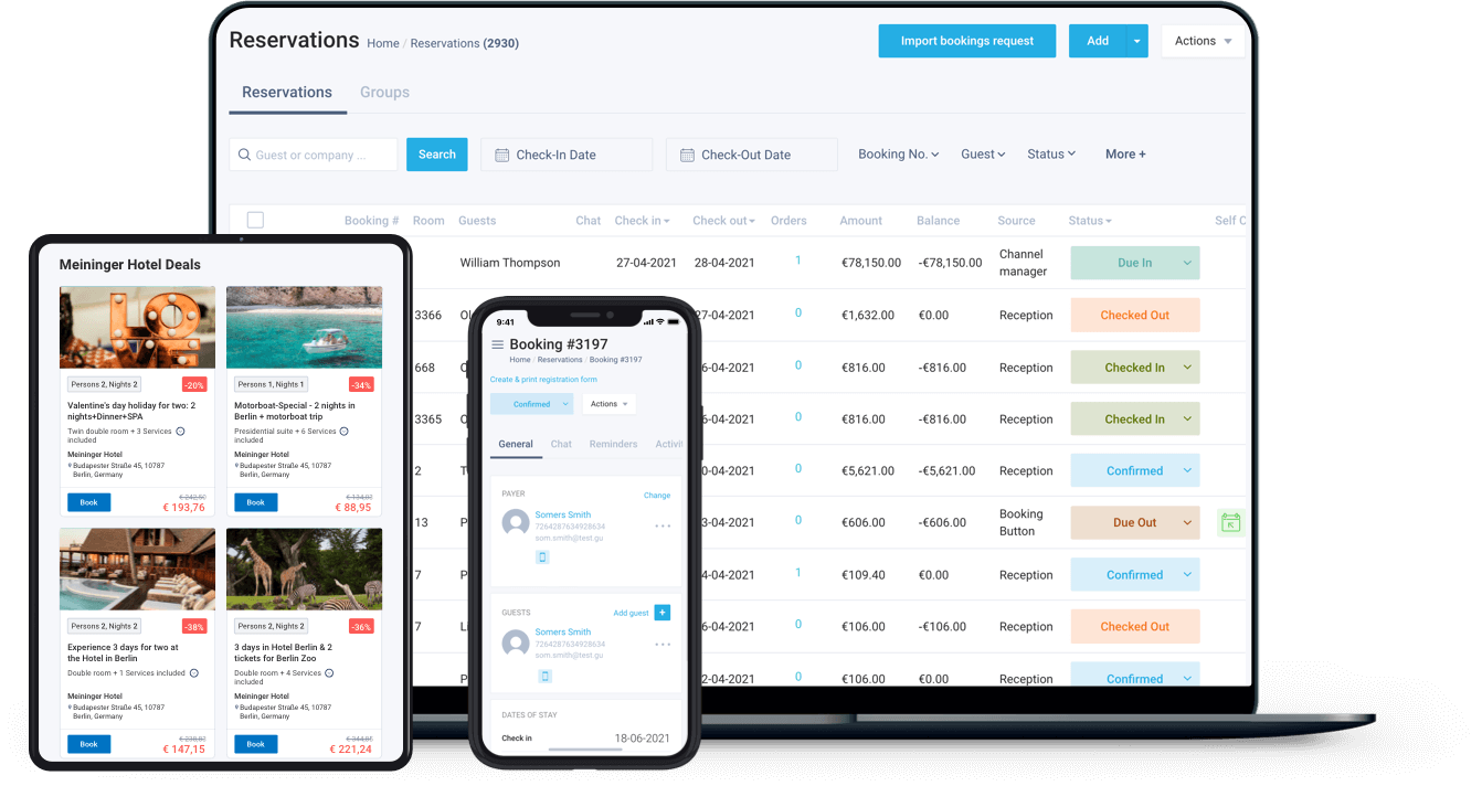 piattaforma di prenotazione accessibile