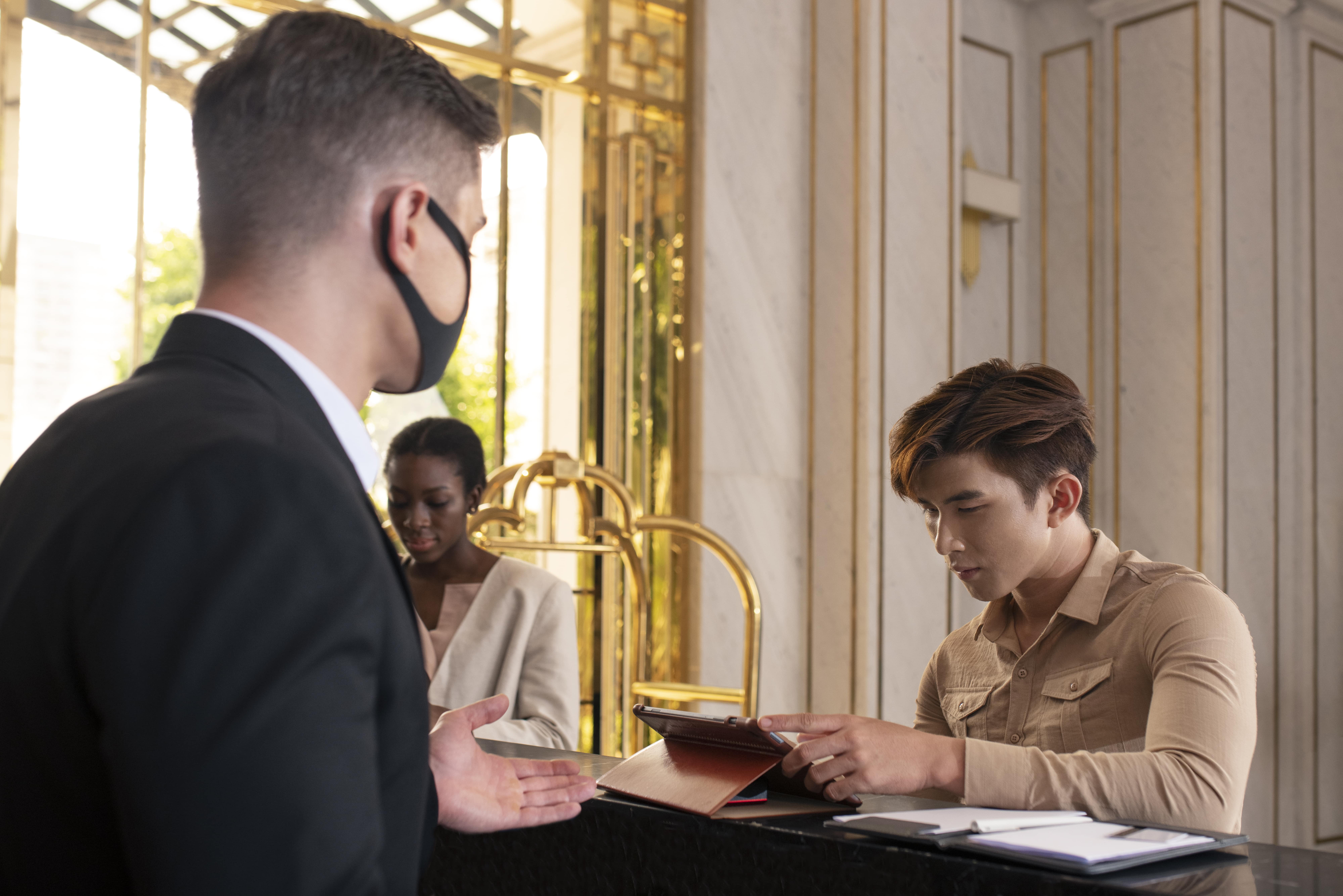 concierge dell'hotel