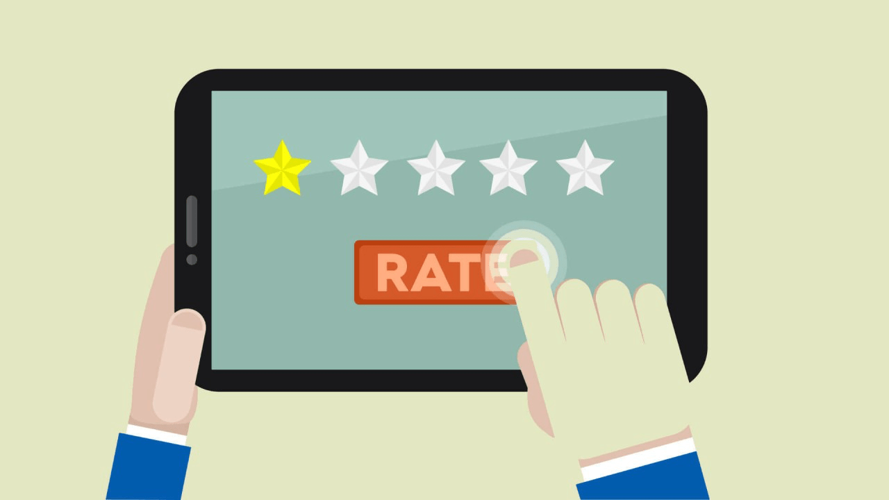 google review star rating