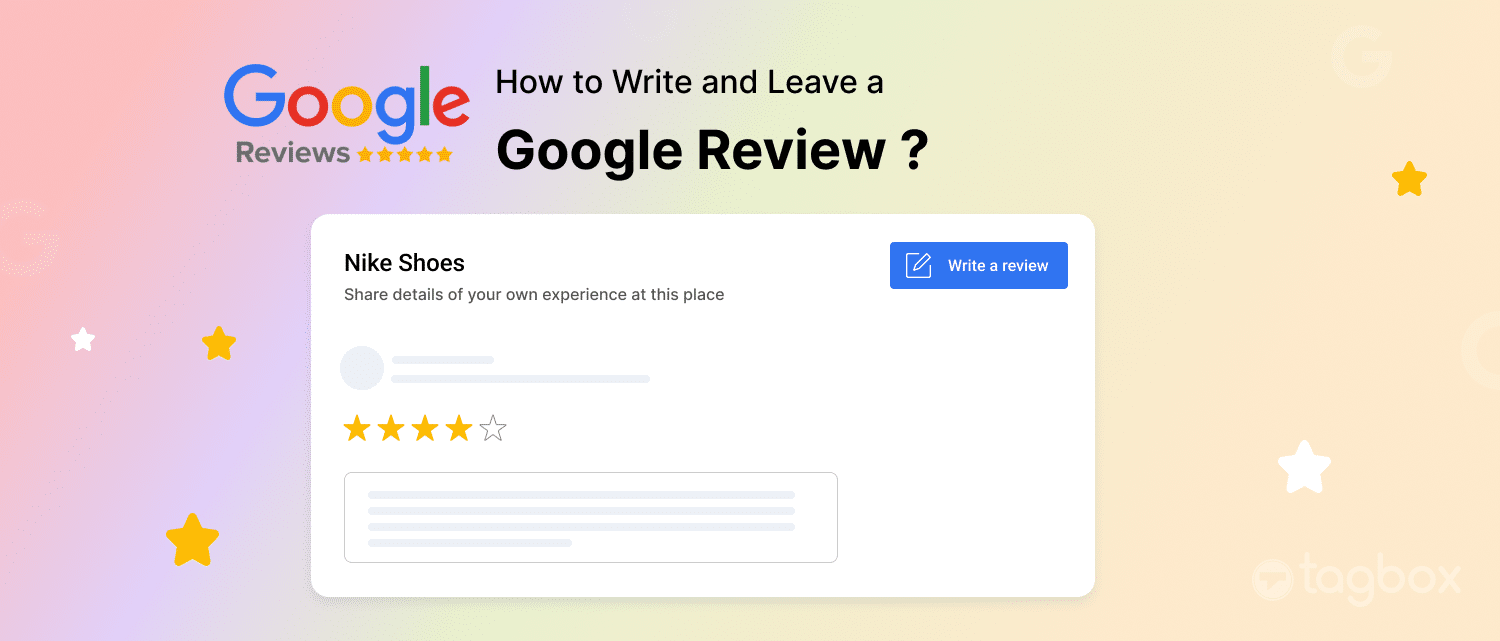 invito alla recensione di Google
