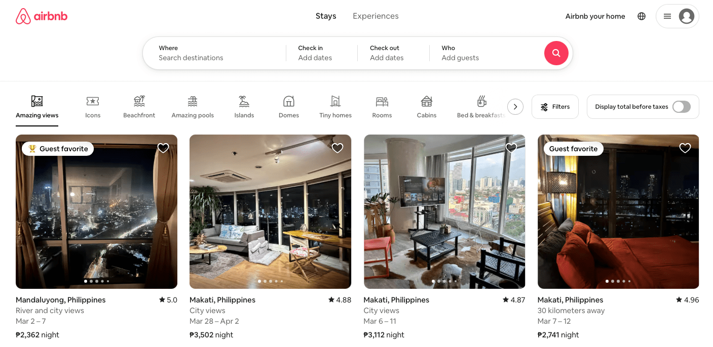 Annunci Airbnb
