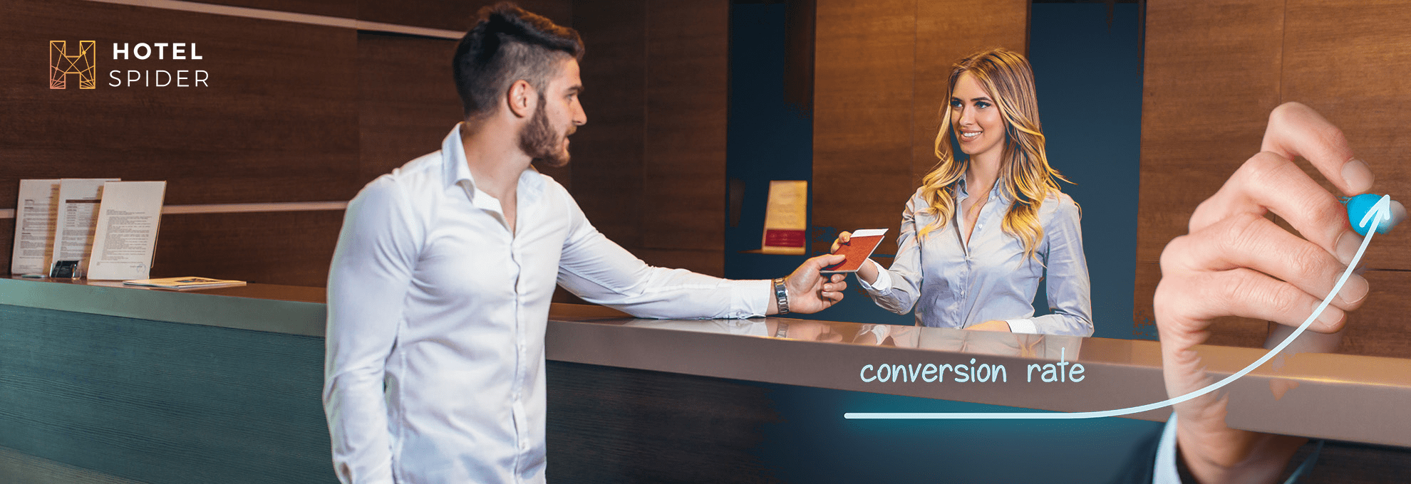 tasas de conversión de hoteles