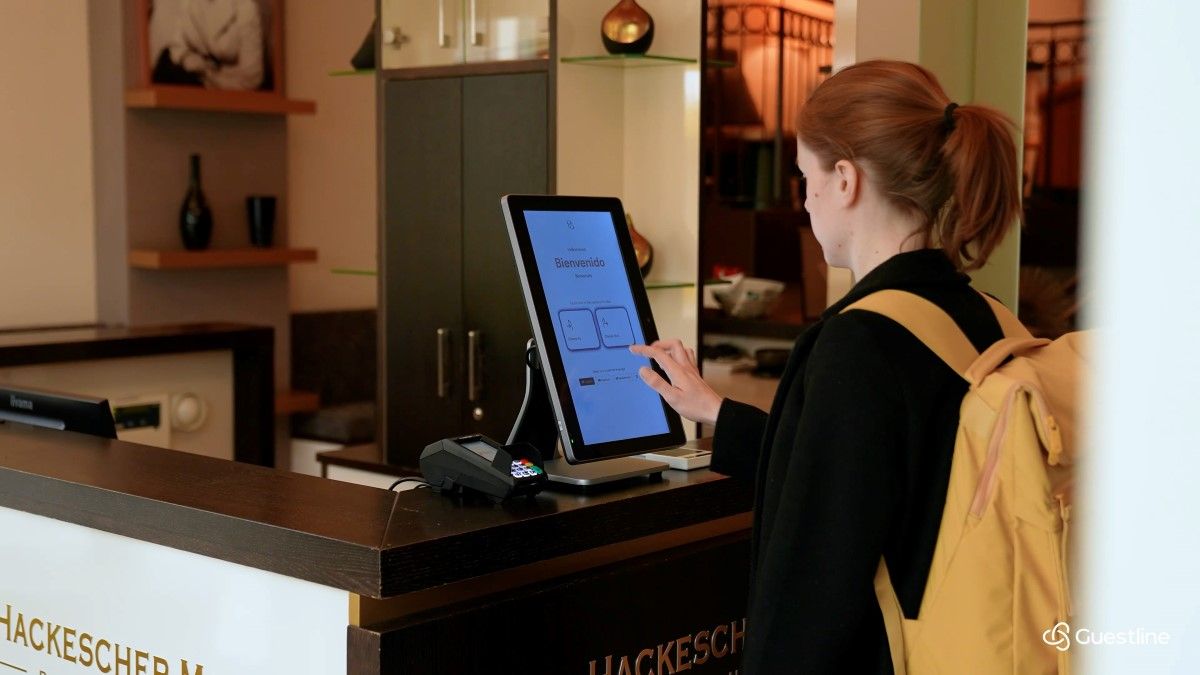 Selbsteinchecken mit digitalem Schlüssel
