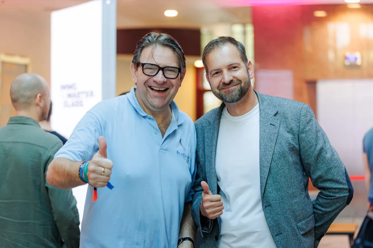 Gäste beim Networking
