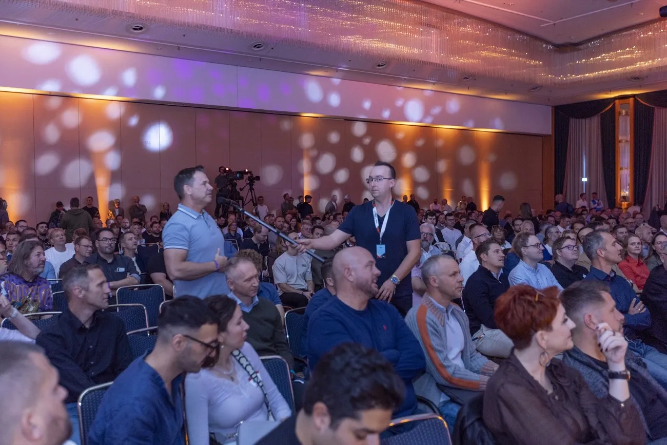 Zuschauer im Saal